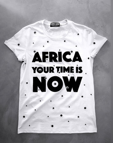 Phaphama ‘Awaken’ T-shirt (white)