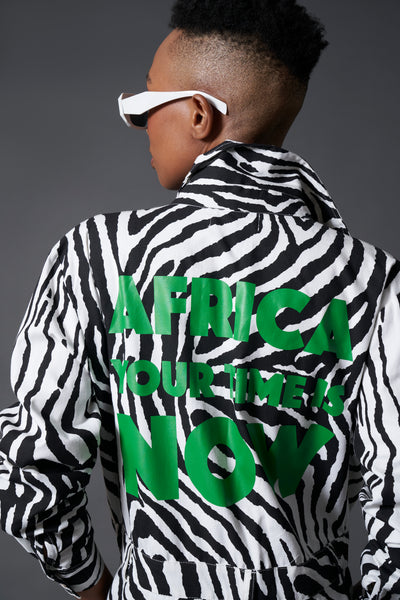Moose Zebra Jumpsuit