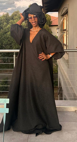 Flawless Noir Kaftan