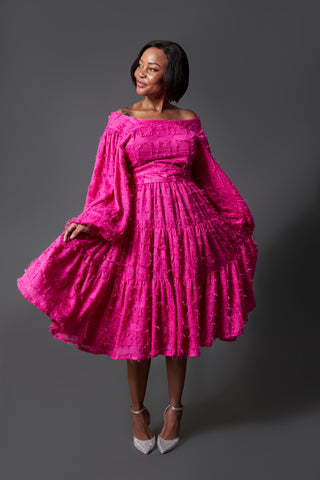 Pink Fluffy 2 piece